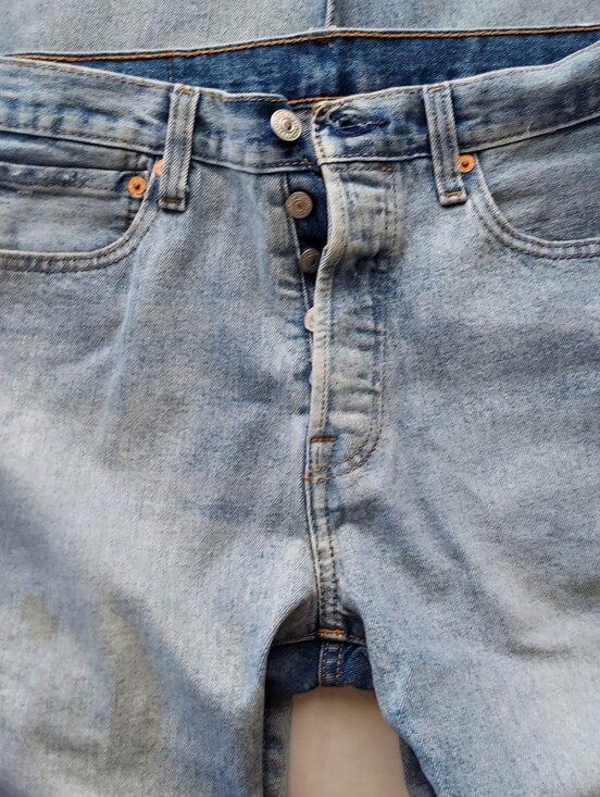 Levi's Other - Levi's 501 Light Blue Denim Jeans